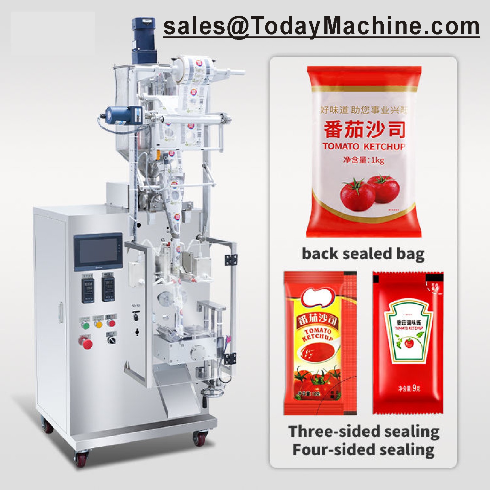 Packaging - Machine d'emballage en sachet à scellage