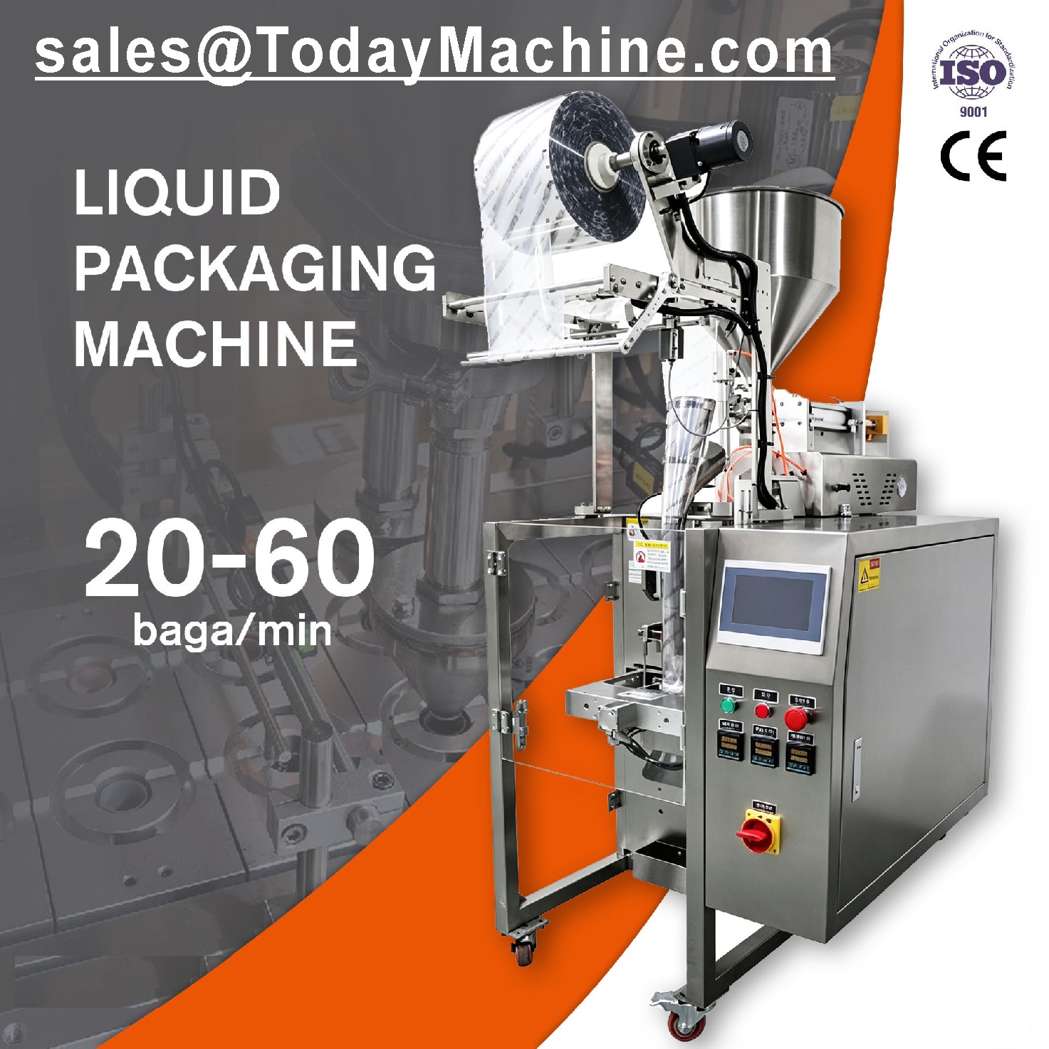 Packaging - Machine d'emballage de liquides, machine de
