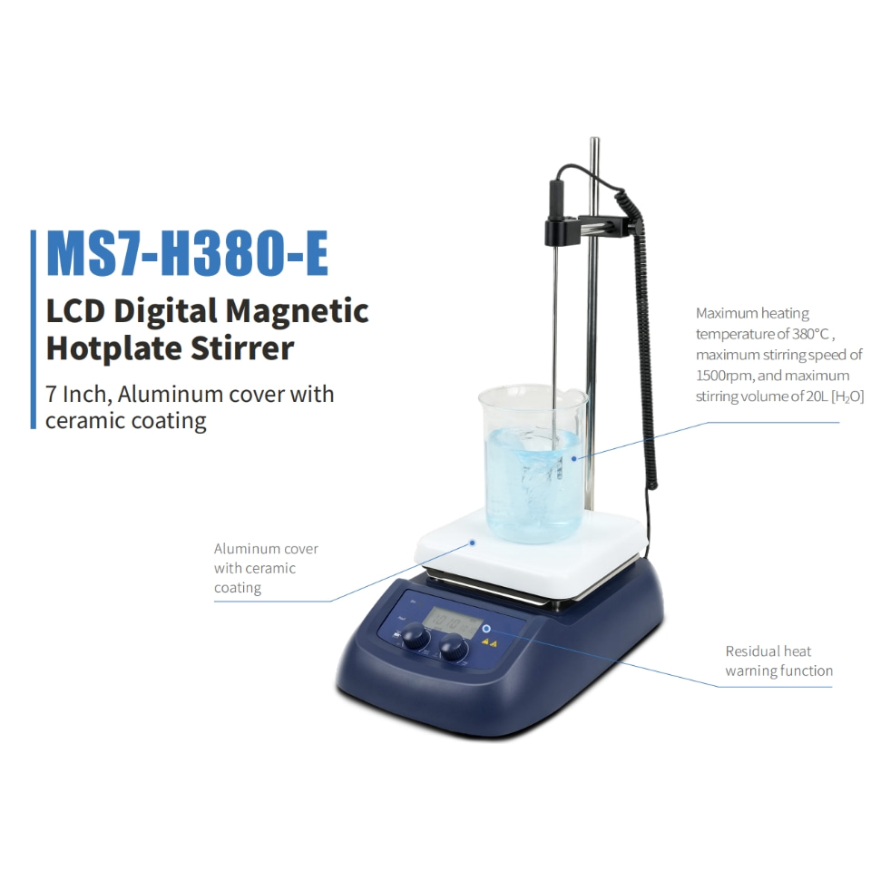 Agitateur magnétique à plaque  - Lab Magnetic Stirrer Hot Plate avis et prix