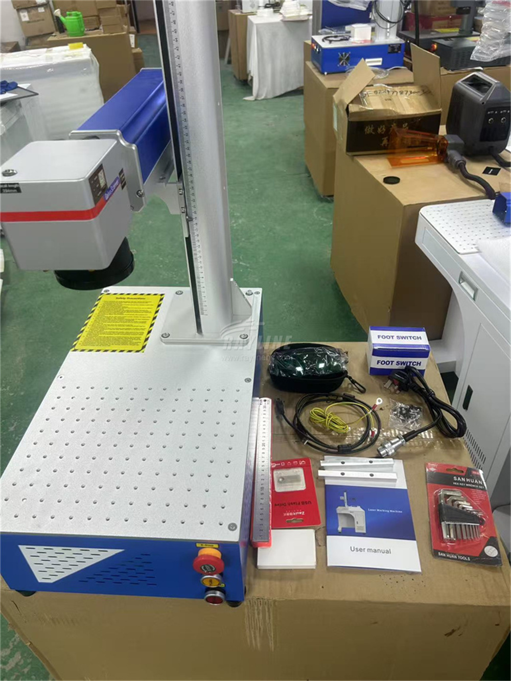Machine portative de marquage  - Fiber Laser Marking Machine 30W avis et prix
