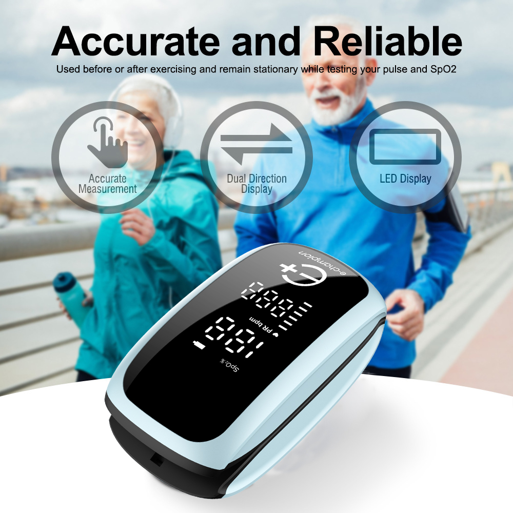 AiQUE – oxymètre de pouls médi - Pulse Oximeter Fingertip Rechargeable avis et prix