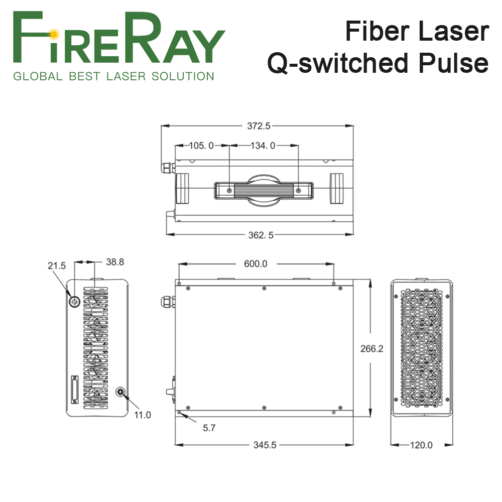 Source laser à fibre pulsée Q- - Fiber Laser Marking Machine 30W avis et prix