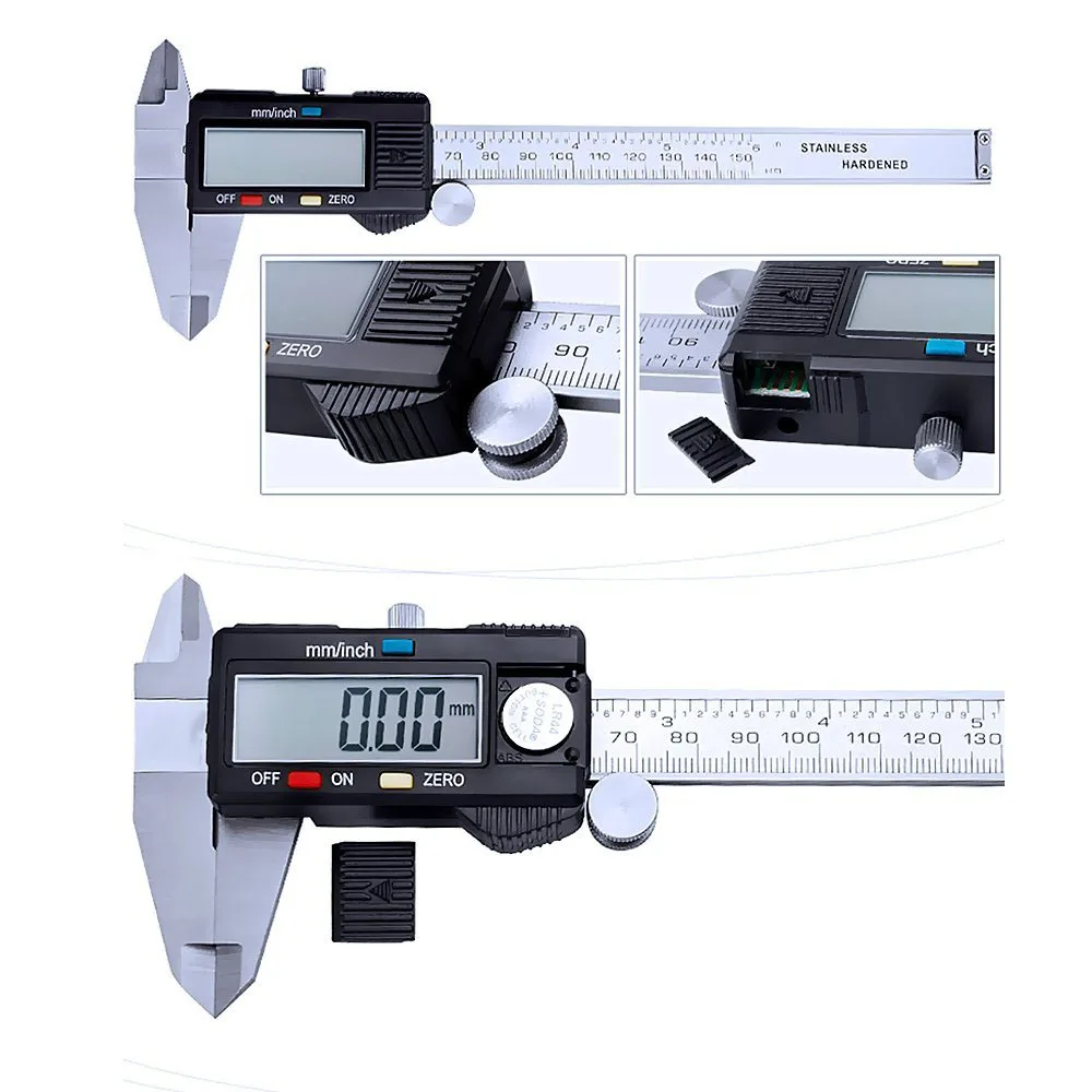 Pied à coulisse numérique de h - Digital Caliper 150Mm Stainless Steel avis et prix